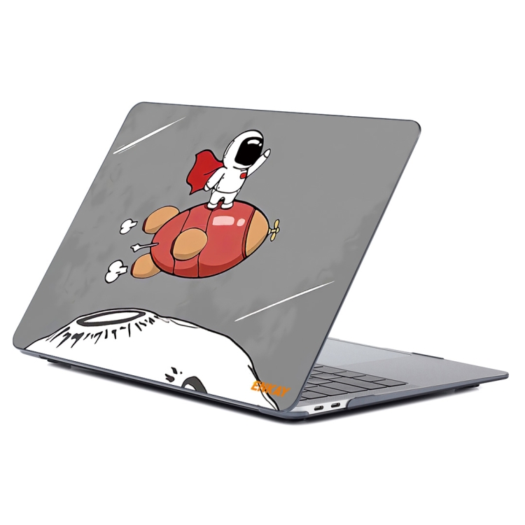 For MacBook Air 13.3 inch A1932 / A2179 / A2337 ENKAY Star Series Pattern Laotop Protective Crystal Case(Rocket Astronaut) For MacBook Air 13.3 inch A1932 / A2179 / A2337 ENKAY Star Series Pattern Laotop Protective Crystal Case(Rocket Astronaut)