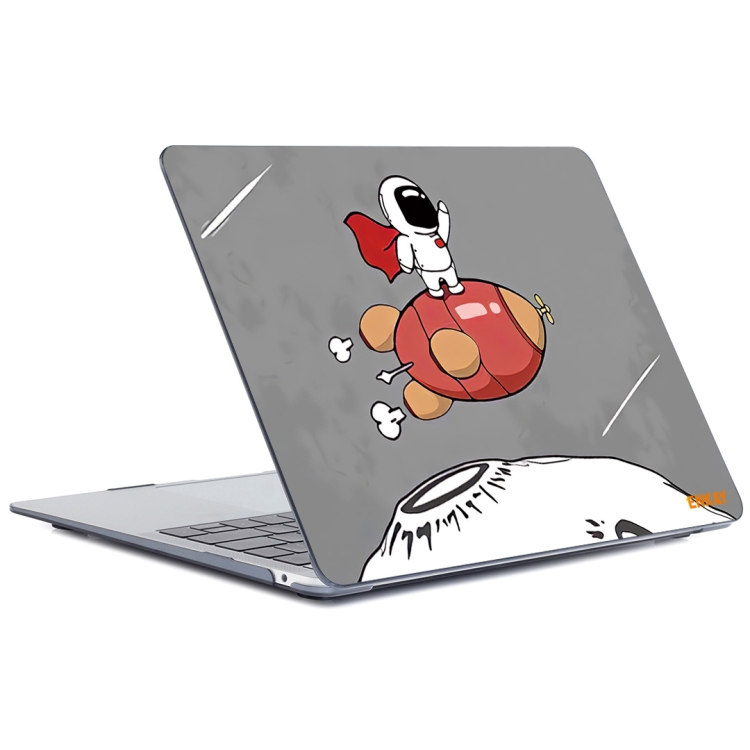 For MacBook Air 13.3 inch A1932 / A2179 / A2337 ENKAY Star Series Pattern Laotop Protective Crystal Case(Rocket Astronaut) For MacBook Air 13.3 inch A1932 / A2179 / A2337 ENKAY Star Series Pattern Laotop Protective Crystal Case(Rocket Astronaut)