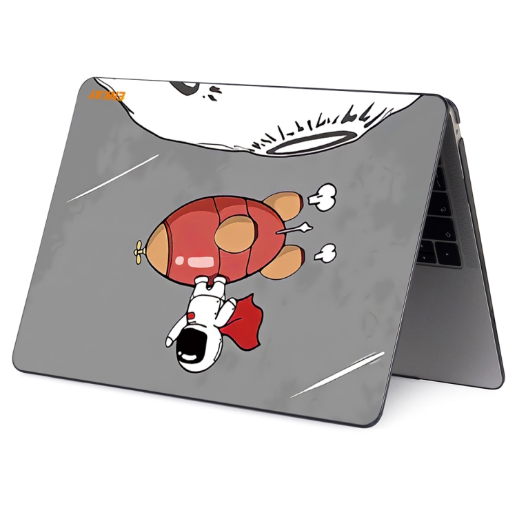For MacBook Air 13.3 inch A1932 / A2179 / A2337 ENKAY Star Series Pattern Laotop Protective Crystal Case(Rocket Astronaut) For MacBook Air 13.3 inch A1932 / A2179 / A2337 ENKAY Star Series Pattern Laotop Protective Crystal Case(Rocket Astronaut)