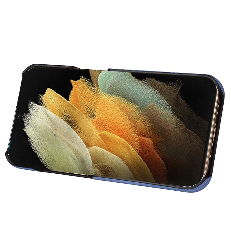 For Samsung Galaxy S22 5G Ring Holder Honeycomb PU Phone Case(Baby Blue) For Samsung Galaxy S22 5G Ring Holder Honeycomb PU Phone Case(Baby Blue)