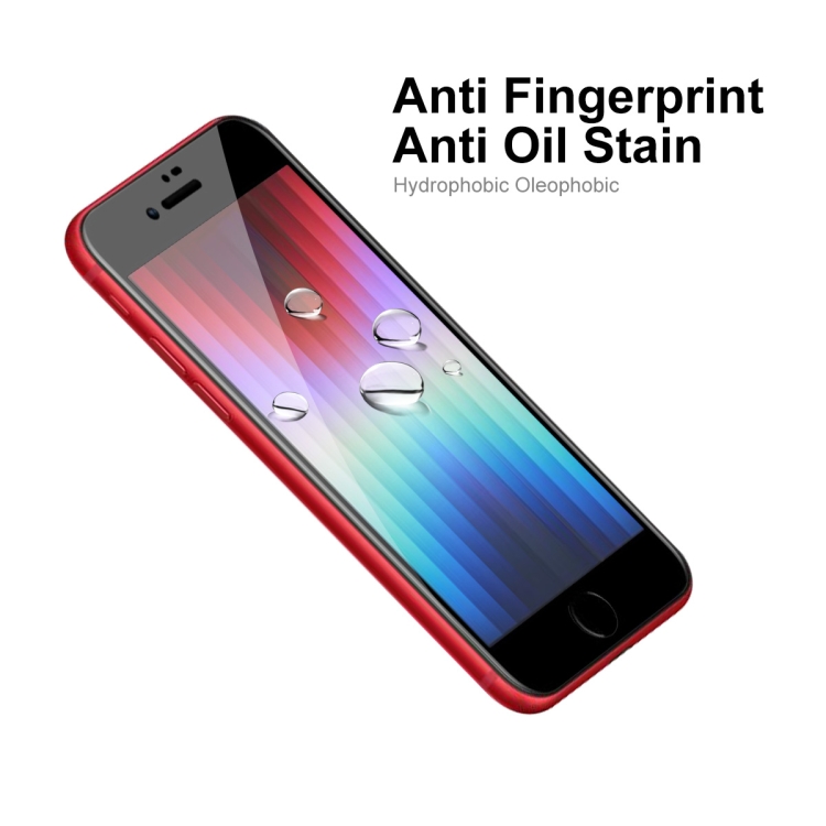 For iPhone SE 2022 / SE 2020 / 8 / 7 ENKAY Full Glue 6D Tempered Glass Anti-scratch Film For iPhone SE 2022 / SE 2020 / 8 / 7 ENKAY Full Glue 6D Tempered Glass Anti-scratch Film