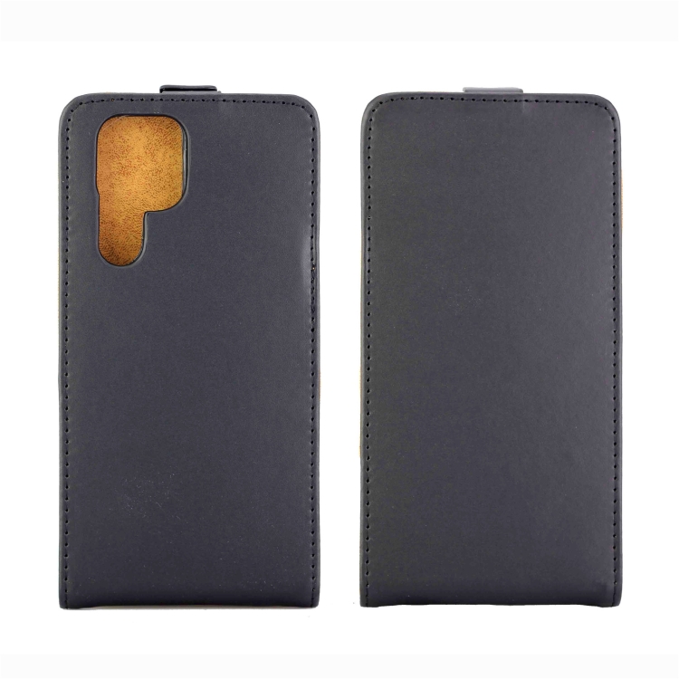 For Samsung Galaxy S22 Ultra 5G Vertical Flip Leather Phone Case with Card Slot(Black) For Samsung Galaxy S22 Ultra 5G Vertical Flip Leather Phone Case with Card Slot(Black)