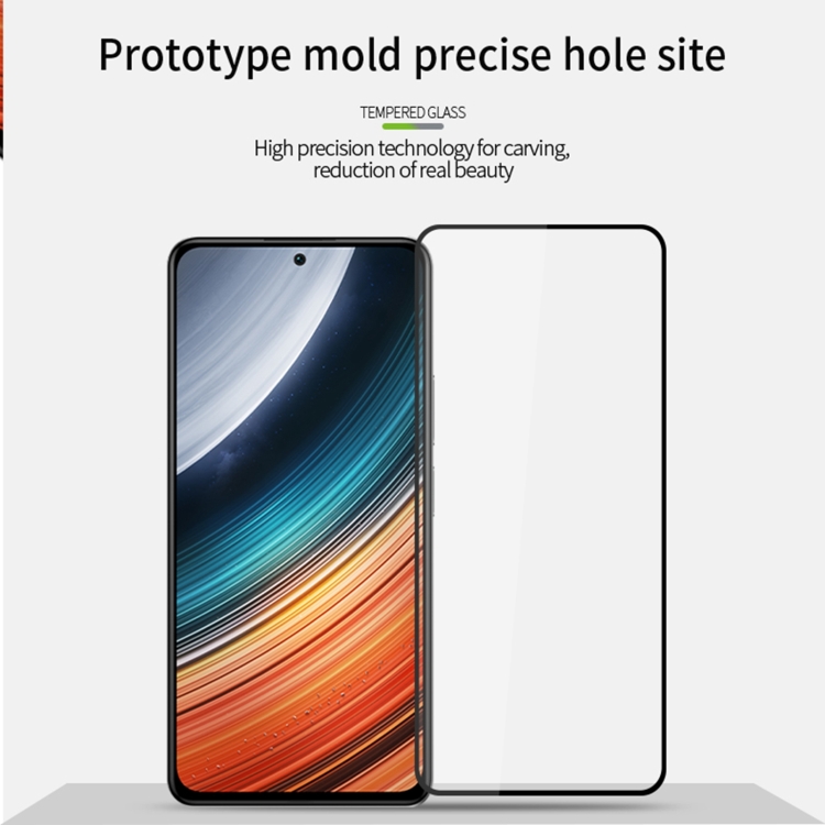 Para Xiaomi 13T / 13T Pro PINWUYO 9H 2.5D Película de vidrio templado de  pantalla completa (negro)