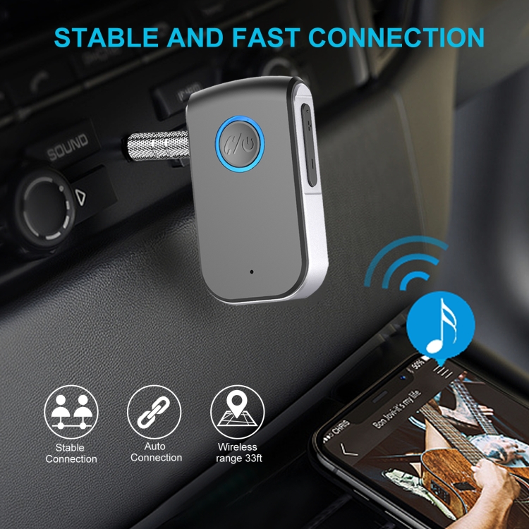 A16 Car Home Stereo 3.5mm AUX Bluetooth 5.0 Wireless Audio Receiver A16 Car Home Stereo 3.5mm AUX Bluetooth 5.0 Wireless Audio Receiver