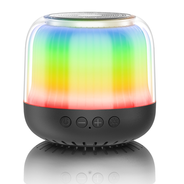 JY12 Full-screen RGB LED Breather Light Wireless Bluetooth Speaker(Black) JY12 Full-screen RGB LED Breather Light Wireless Bluetooth Speaker(Black)