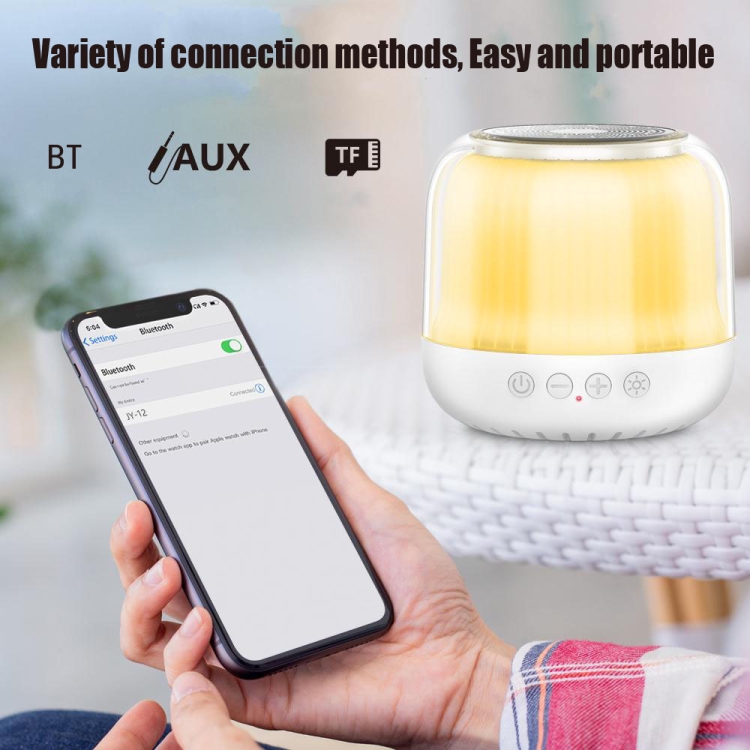 JY12 Full-screen RGB LED Breather Light Wireless Bluetooth Speaker(Black) JY12 Full-screen RGB LED Breather Light Wireless Bluetooth Speaker(Black)