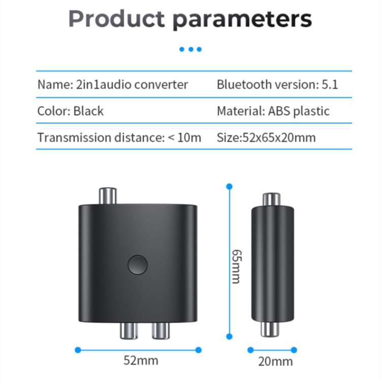 BT-B36 Bluetooth 5.1 Audio Receiver TV Fiber Coaxial Digital to Analog Converter BT-B36 Bluetooth 5.1 Audio Receiver TV Fiber Coaxial Digital to Analog Converter
