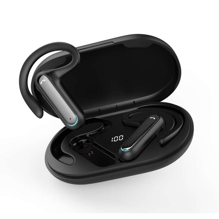 FW5 Non-in-Ear BT5.2 Wireless Sport Bone Conduction TWS Earphones Support Voice Assistant(Black) FW5 Non-in-Ear BT5.2 Wireless Sport Bone Conduction TWS Earphones Support Voice Assistant(Black)