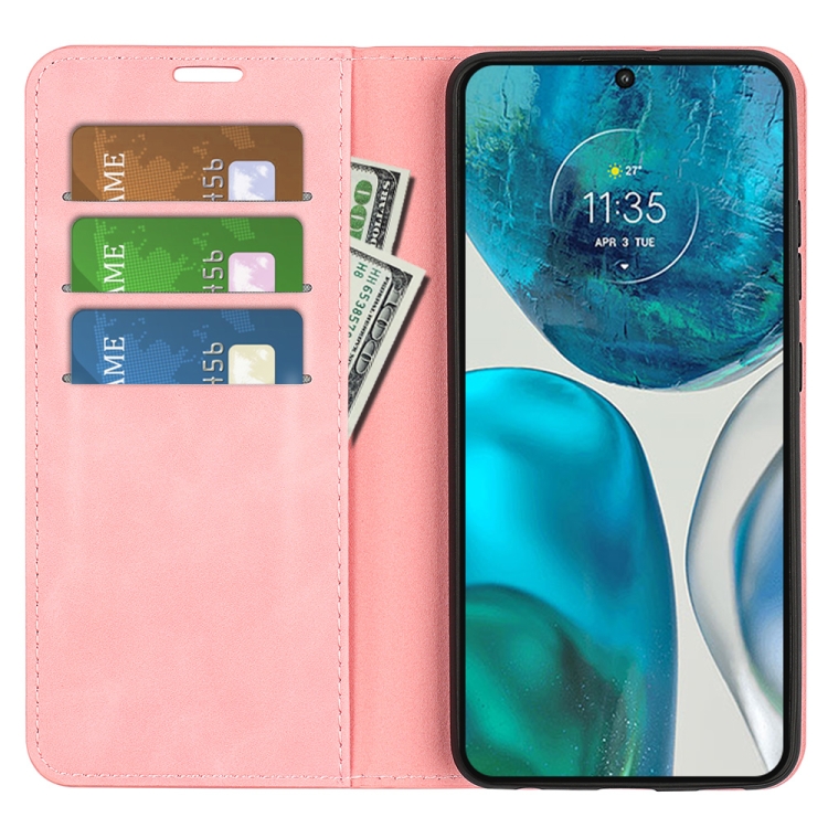 Custodia Portafoglio Motorola Moto G42 Con Fiori – Betterfon In Pelle E Silikon