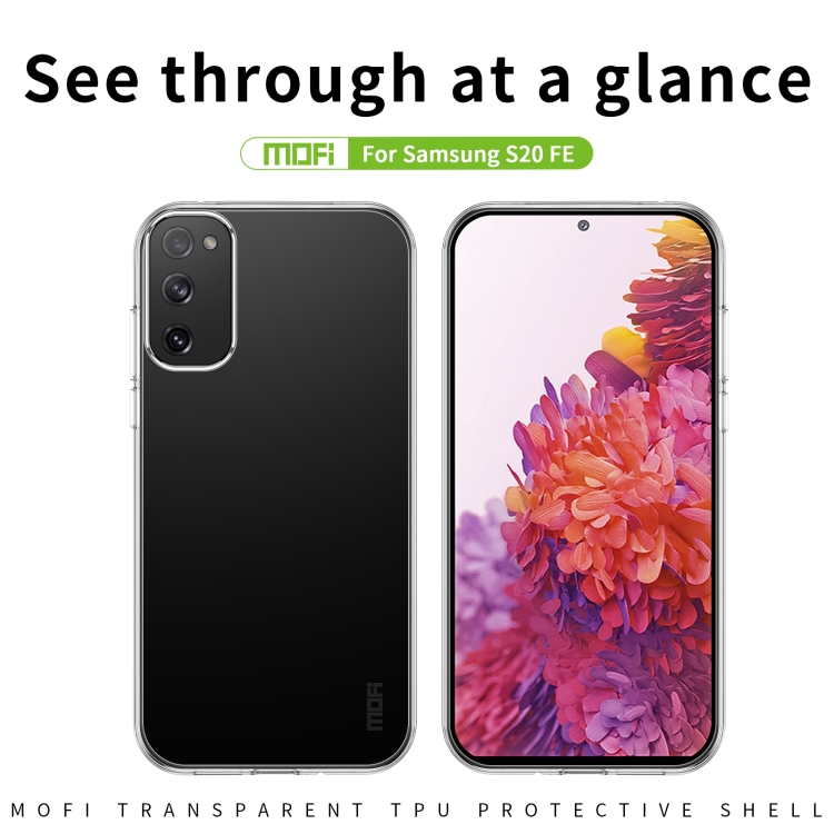 For Samsung Galaxy S20 FE / S20 FE 2022 MOFI Ming Series Ultra-thin TPU Phone Case(Transparent) For Samsung Galaxy S20 FE / S20 FE 2022 MOFI Ming Series Ultra-thin TPU Phone Case(Transparent)