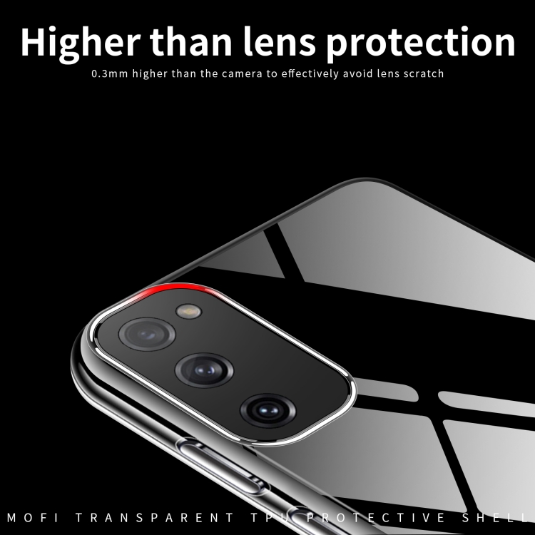 For Samsung Galaxy S20 FE / S20 FE 2022 MOFI Ming Series Ultra-thin TPU Phone Case(Transparent) For Samsung Galaxy S20 FE / S20 FE 2022 MOFI Ming Series Ultra-thin TPU Phone Case(Transparent)