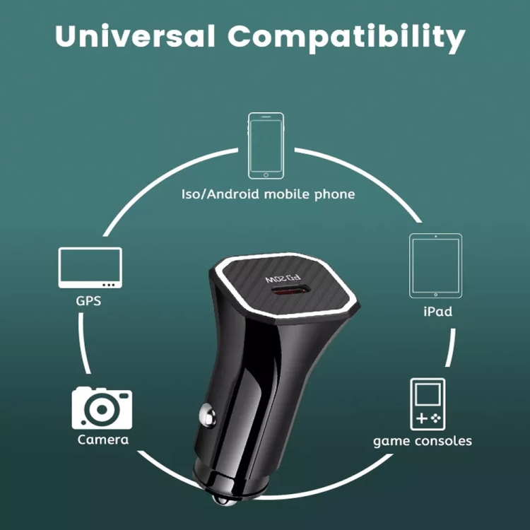 TE-P2 PD20W USB-C / Type-C Car Charger with Type-C to Type-C Data Cable(Black) TE-P2 PD20W USB-C / Type-C Car Charger with Type-C to Type-C Data Cable(Black)