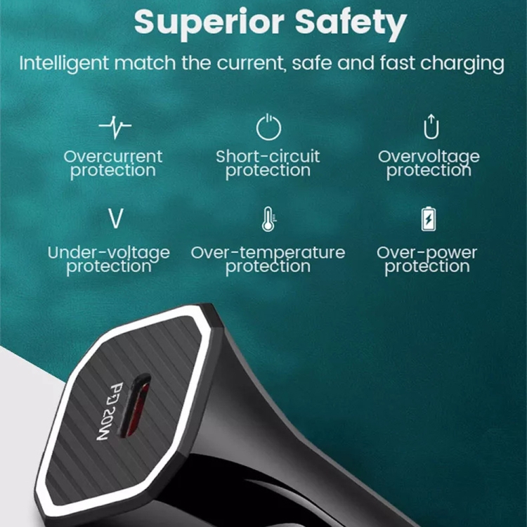 TE-P2 PD20W USB-C / Type-C Car Charger with Type-C to Type-C Data Cable(Black) TE-P2 PD20W USB-C / Type-C Car Charger with Type-C to Type-C Data Cable(Black)