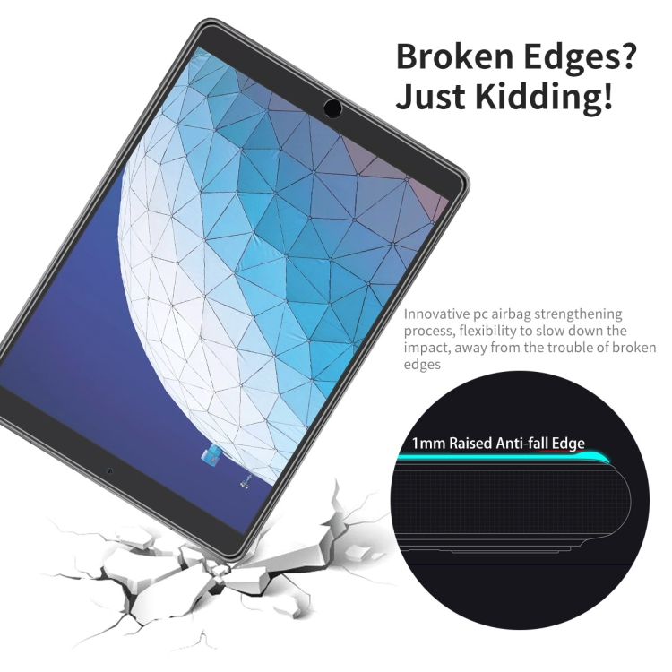 1 PCS ENKAY Hat-Prince Full Glue Tempered Glass Full Film For iPad 10.2 2021 / 2020 / 2019 1 PCS ENKAY Hat-Prince Full Glue Tempered Glass Full Film For iPad 10.2 2021 / 2020 / 2019