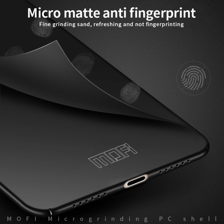 For iPhone SE 2022 / 2020 MOFI Frosted PC Ultra-thin Hard Case(Black) For iPhone SE 2022 / 2020 MOFI Frosted PC Ultra-thin Hard Case(Black)