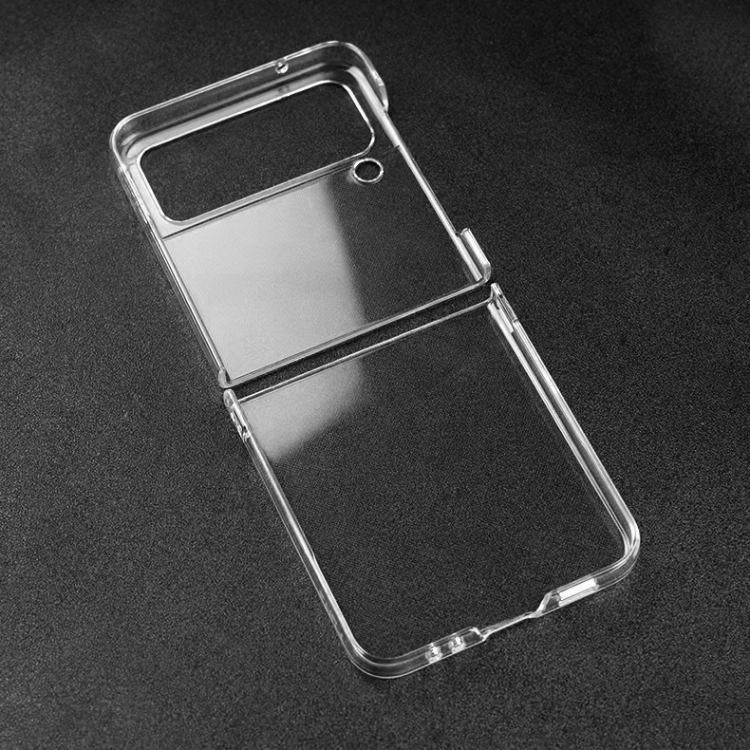 For Samsung Galaxy Z Flip4 5G JSM Shockproof PC Phone Case(Transparent) For Samsung Galaxy Z Flip4 5G JSM Shockproof PC Phone Case(Transparent)