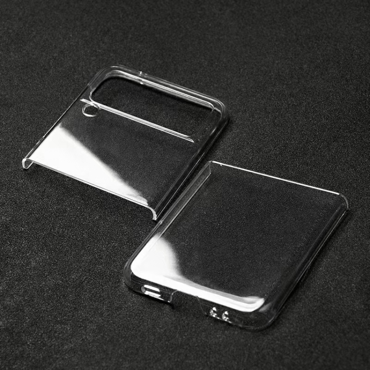 For Samsung Galaxy Z Flip4 5G JSM Shockproof PC Phone Case(Transparent) For Samsung Galaxy Z Flip4 5G JSM Shockproof PC Phone Case(Transparent)