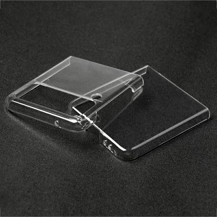 For Samsung Galaxy Z Flip4 5G JSM Shockproof PC Phone Case(Transparent) For Samsung Galaxy Z Flip4 5G JSM Shockproof PC Phone Case(Transparent)