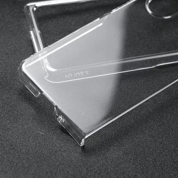 For Samsung Galaxy Z Fold4 5G JSM Shockproof PC Phone Case(Transparent) For Samsung Galaxy Z Fold4 5G JSM Shockproof PC Phone Case(Transparent)