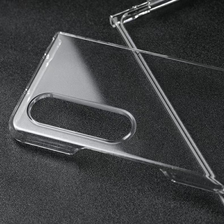 For Samsung Galaxy Z Fold4 5G JSM Shockproof PC Phone Case(Transparent) For Samsung Galaxy Z Fold4 5G JSM Shockproof PC Phone Case(Transparent)