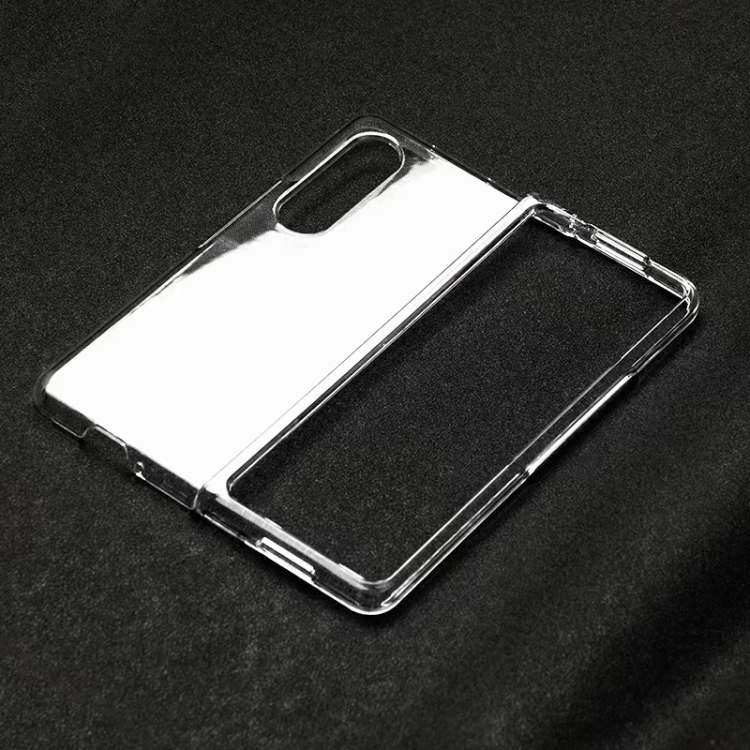 For Samsung Galaxy Z Fold4 5G JSM Shockproof PC Phone Case(Transparent) For Samsung Galaxy Z Fold4 5G JSM Shockproof PC Phone Case(Transparent)