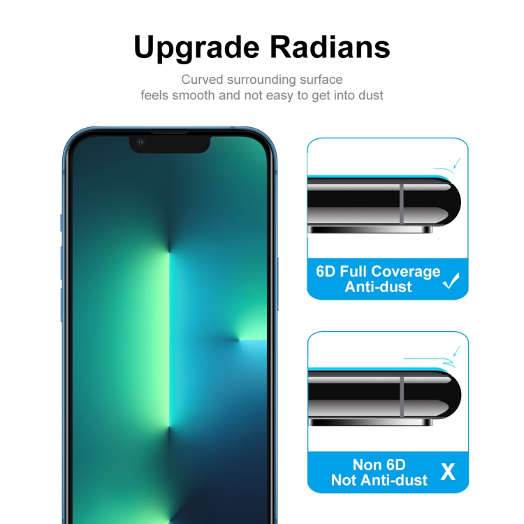 For iPhone 14 1 PCS ENKAY 6D Full Glue Tempered Glass Full Film For iPhone 14 1 PCS ENKAY 6D Full Glue Tempered Glass Full Film
