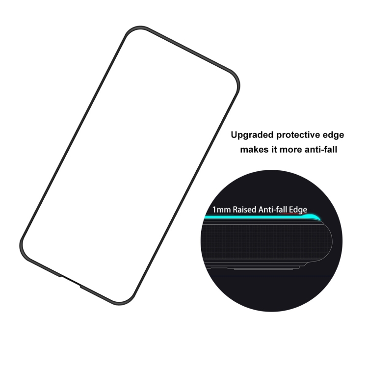 For iPhone 14 Pro 2pcs ENKAY Full Glue Tempered Glass Anti-fall Full Film For iPhone 14 Pro 2pcs ENKAY Full Glue Tempered Glass Anti-fall Full Film