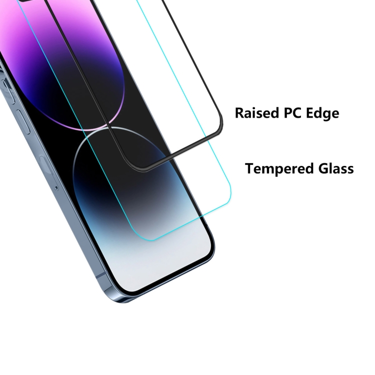 For iPhone 14 Pro 2pcs ENKAY Full Glue Tempered Glass Anti-fall Full Film For iPhone 14 Pro 2pcs ENKAY Full Glue Tempered Glass Anti-fall Full Film