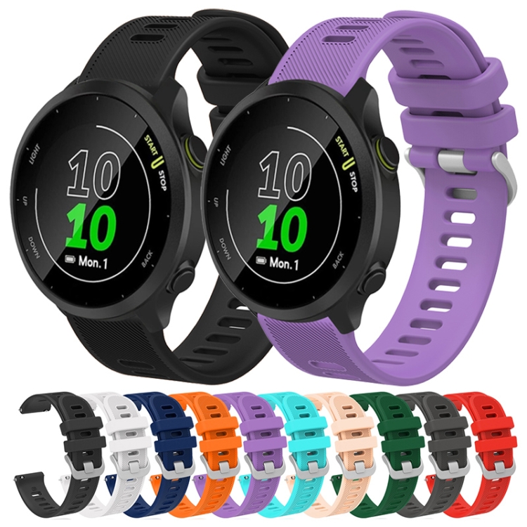 Per Amazfit GTS 2 mini cinturino in twill di silicone da 20 mm (verde)