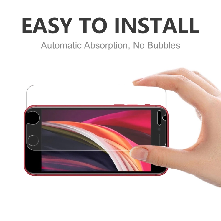For iPhone SE 2022 / 2020 10pcs ENKAY Thickened Glue No White Edge 0.26mm 9H 2.5D Tempered Glass Film For iPhone SE 2022 / 2020 10pcs ENKAY Thickened Glue No White Edge 0.26mm 9H 2.5D Tempered Glass Film