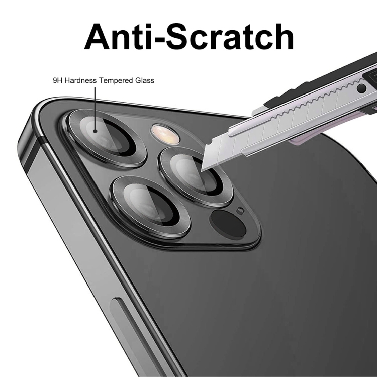 For iPhone 14 Pro / 14 Pro Max ENKAY 9H Rear Lens Metal Ring Tempered Glass Film (Deep Purple) For iPhone 14 Pro / 14 Pro Max ENKAY 9H Rear Lens Metal Ring Tempered Glass Film (Deep Purple)
