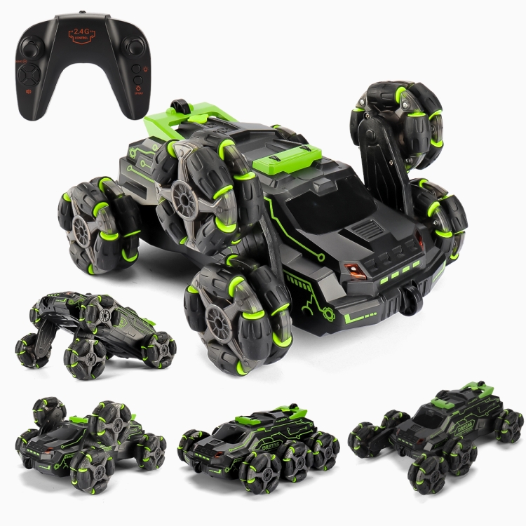MoFun JC03 2.4G 360-degree Swing Arm Six-wheel Drift Spray Stunt Car - B1