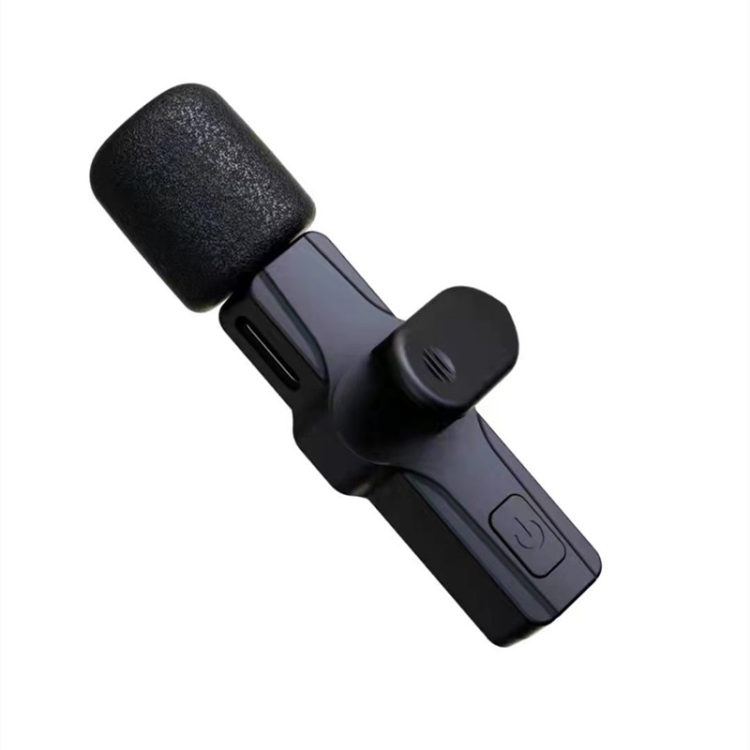 K18 Mini micrófono de solapa móvil Transmisión en vivo Vlog Micrófono inalámbrico - 3