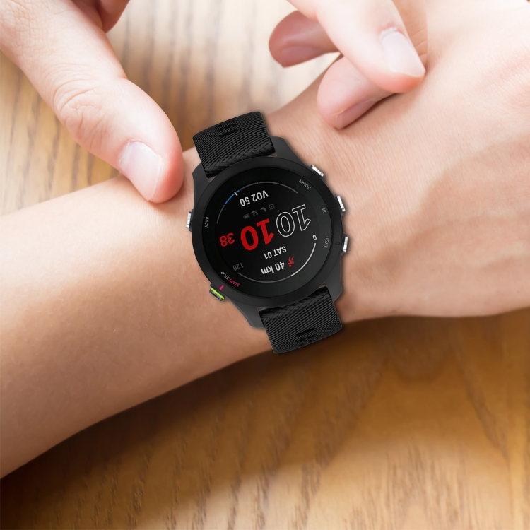 Per Amazfit GTS 2 Mini cinturino in silicone morbido tinta unita