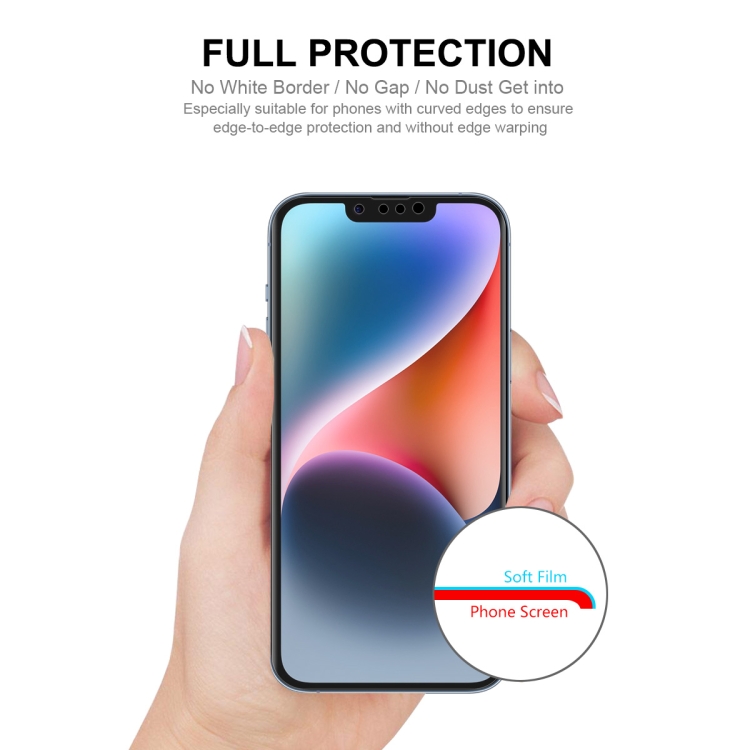10 PCS ENKAY Full Glue Explosion-proof Hydrogel Film For iPhone 14 Plus / 13 Pro Max 10 PCS ENKAY Full Glue Explosion-proof Hydrogel Film For iPhone 14 Plus / 13 Pro Max