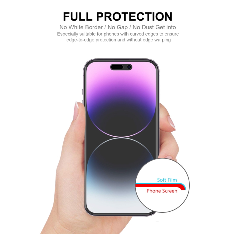 1 PCS ENKAY Full Glue Explosion-proof Hydrogel Film For iPhone 14 Pro Max 1 PCS ENKAY Full Glue Explosion-proof Hydrogel Film For iPhone 14 Pro Max