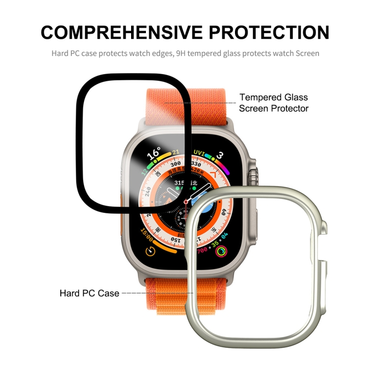 Coque protection écran totale en silicone pour Apple Watch ULTRA 2