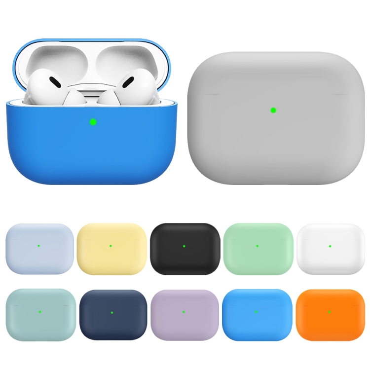 For Apple AirPods Pro 2 2022 ENKAY Ultra-thin Silicone Case(Mint Green) For Apple AirPods Pro 2 2022 ENKAY Ultra-thin Silicone Case(Mint Green)
