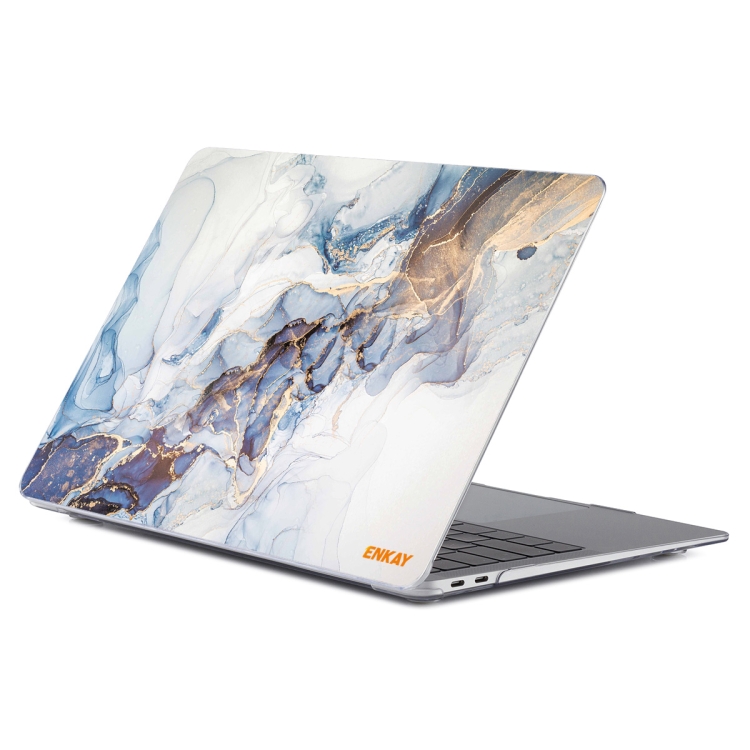 For MacBook Air 13.6 2022/2024 A2681 (M2) / A3113 (M3) ENKAY Hat-Prince Streamer Series Protective Crystal Case Cover Hard Shell(Streamer No.1)