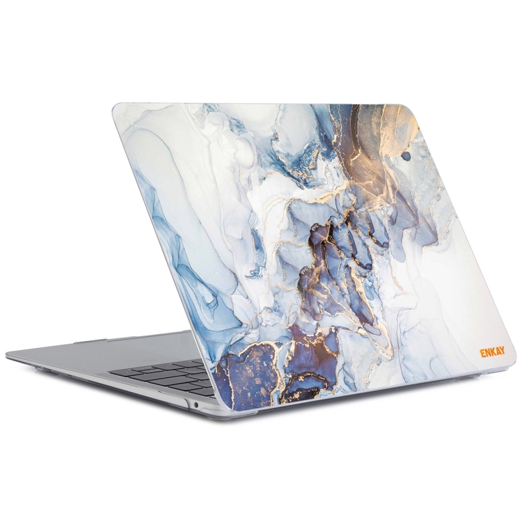 For MacBook Air 13.6 2022/2024 A2681 (M2) / A3113 (M3) ENKAY Hat-Prince Streamer Series Protective Crystal Case Cover Hard Shell(Streamer No.1)