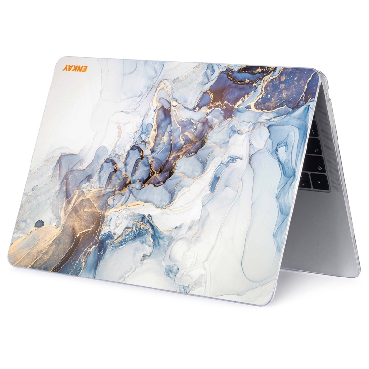 For MacBook Air 13.6 2022/2024 A2681 (M2) / A3113 (M3) ENKAY Hat-Prince Streamer Series Protective Crystal Case Cover Hard Shell(Streamer No.1)