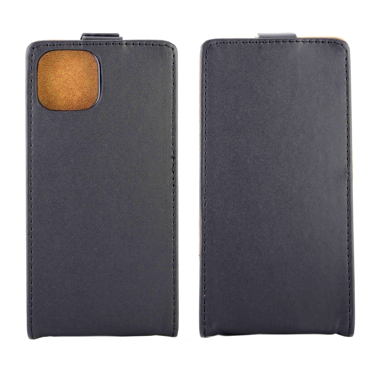 For iPhone 14 Vertical Flip Leather Phone Case with Card Slot(Black) For iPhone 14 Vertical Flip Leather Phone Case with Card Slot(Black)