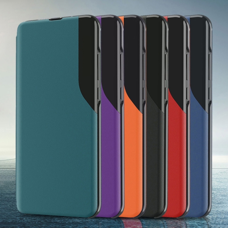 For Samsung Galaxy S23 Ultra 5G Attraction Flip Holder Leather Phone Case(Black)