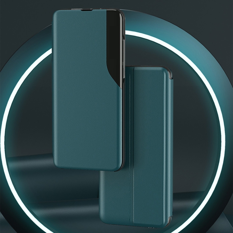 For Samsung Galaxy S23 Ultra 5G Attraction Flip Holder Leather Phone Case(Black)