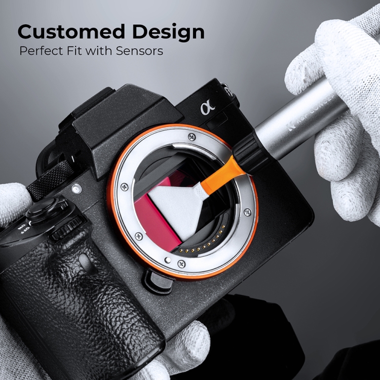 Bộ bút vệ sinh thay thế K&F CONCEPT SKU.1902 kèm 20 tăm bông vệ sinh máy ảnh Full Frame APS-C - 4