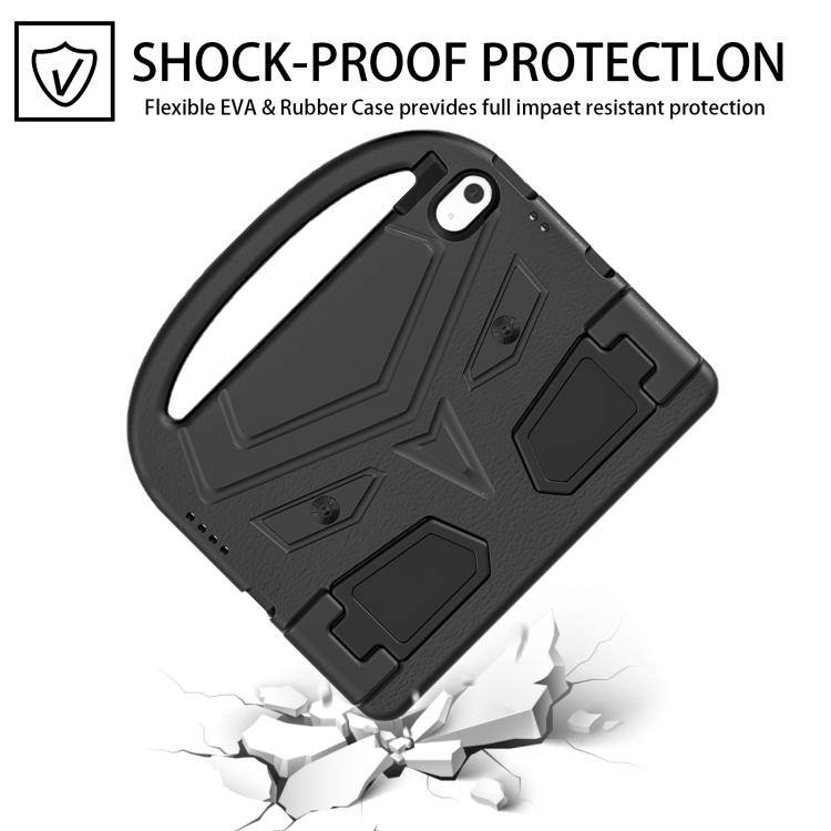 For iPad 10th Gen 10.9 2022 Sparrow Style Shockproof Kickstand EVA Tablet Case(Black) For iPad 10th Gen 10.9 2022 Sparrow Style Shockproof Kickstand EVA Tablet Case(Black)