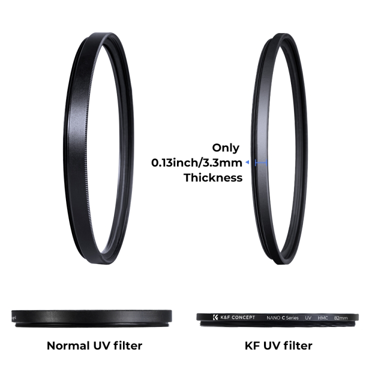 K&F CONCEPT KF01.1429 82mm MC UV Anti-Reflective Filter - 4