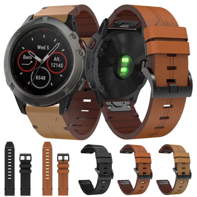 Fenix 5 leather deals