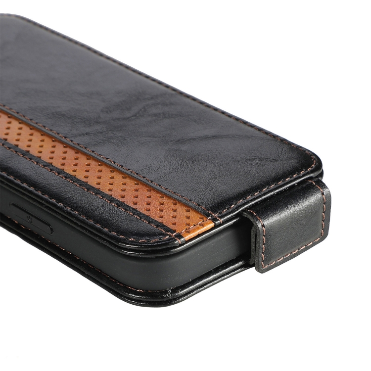 For Samsung Galaxy S23+ 5G Splicing Wallet Card Holder Vertical Flip Leather Phone Case(Black) For Samsung Galaxy S23+ 5G Splicing Wallet Card Holder Vertical Flip Leather Phone Case(Black)