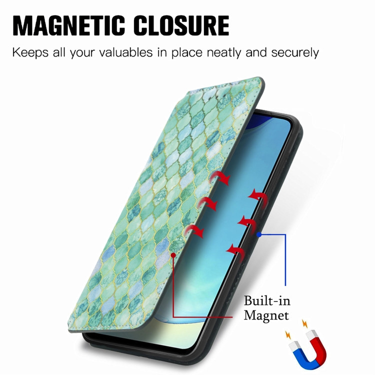 For Samsung Galaxy S23+ 5G CaseNeo Colorful Magnetic Leather Phone Case(Emerald) For Samsung Galaxy S23+ 5G CaseNeo Colorful Magnetic Leather Phone Case(Emerald)